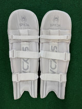 SPYDA-LITE Silver Edition Cricket Batting Pads - Adult - Ambi - 26/27