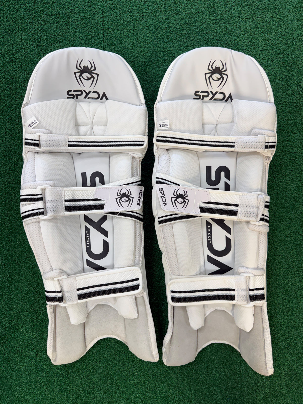 SPYDA Black Players Edition Cricket Batting Pads - Adult - 26/27