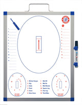 Cricket Coaches Magnetic Tactics Board - 36x46cm