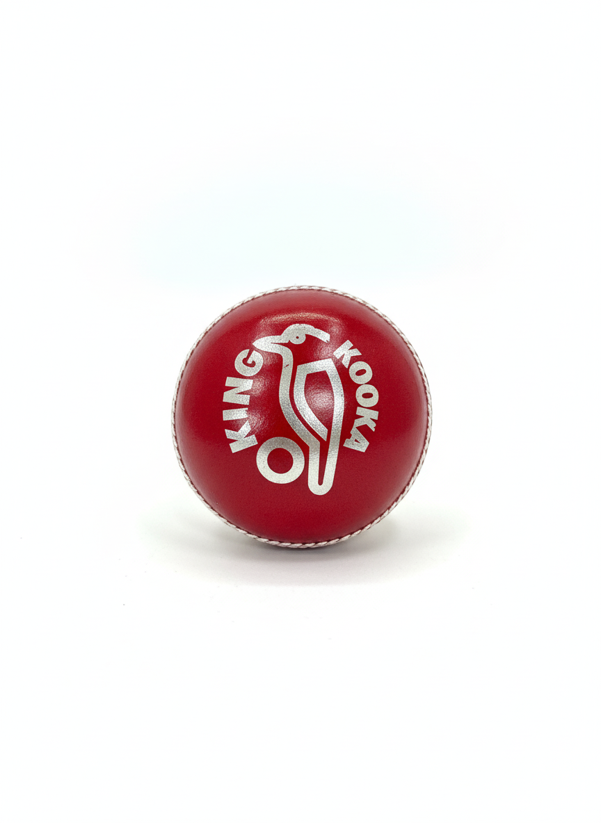 Kookaburra King Cricket Ball - Red - 156g