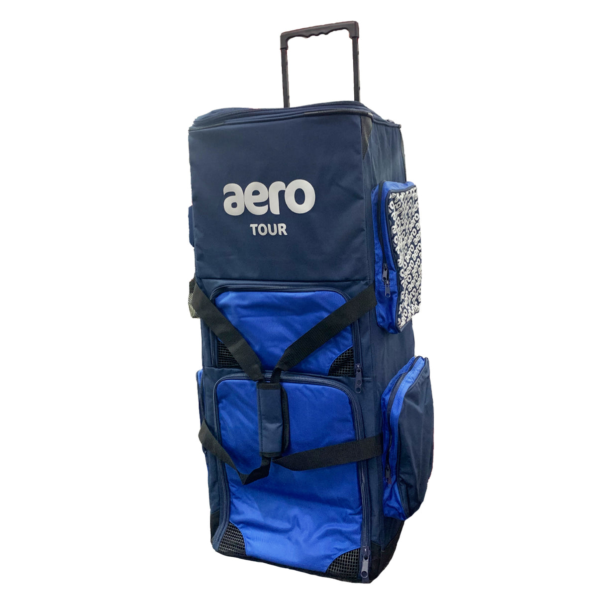 AERO Stand Up Tour Cricket Kit Bag - Navy/Blue