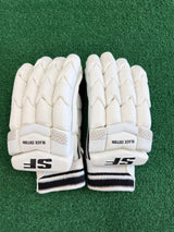 SF Black Edition Cricket Batting Gloves - Adult - LH