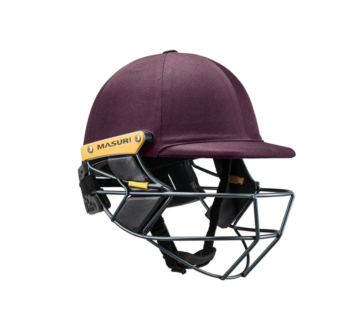 Masuri T Line Steel Cricket Batting Helmet - Senior - 26/27