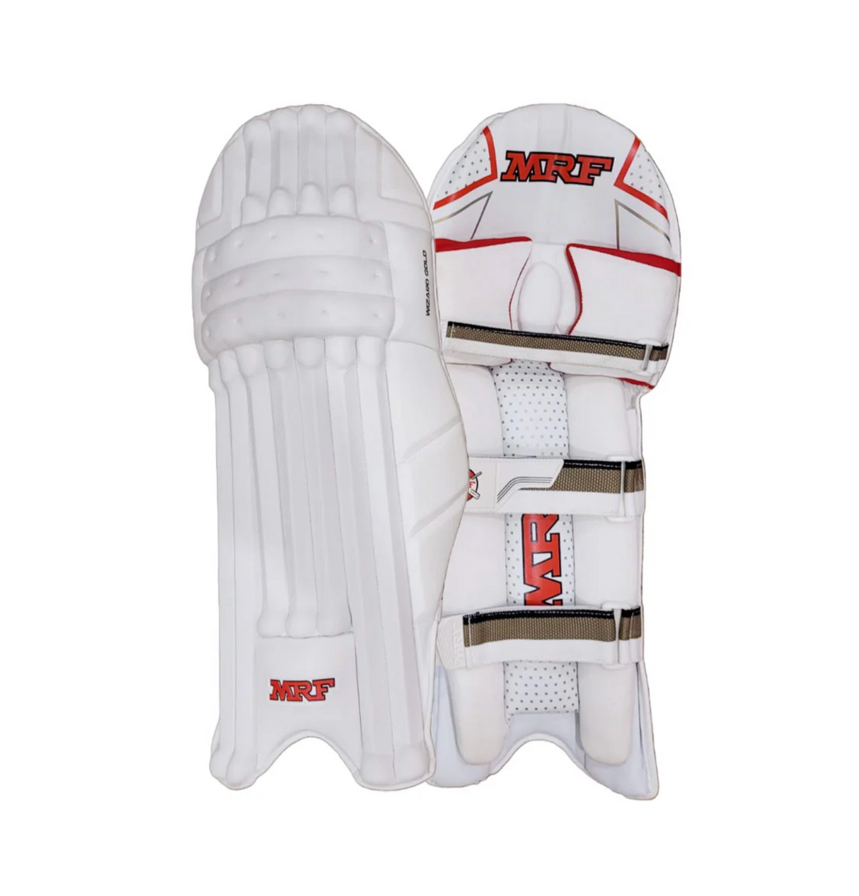MRF Wizard Gold Cricket Batting Pads - Adult - LH
