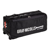 Gray Nicolls 700 Cricket Kit Bag - Wheelie - Black -26/27