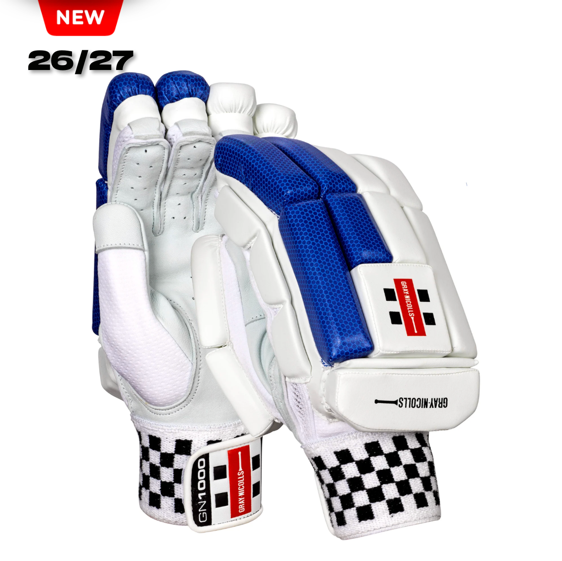 Gray Nicolls GN1000 Cricket Batting Gloves - 26/27