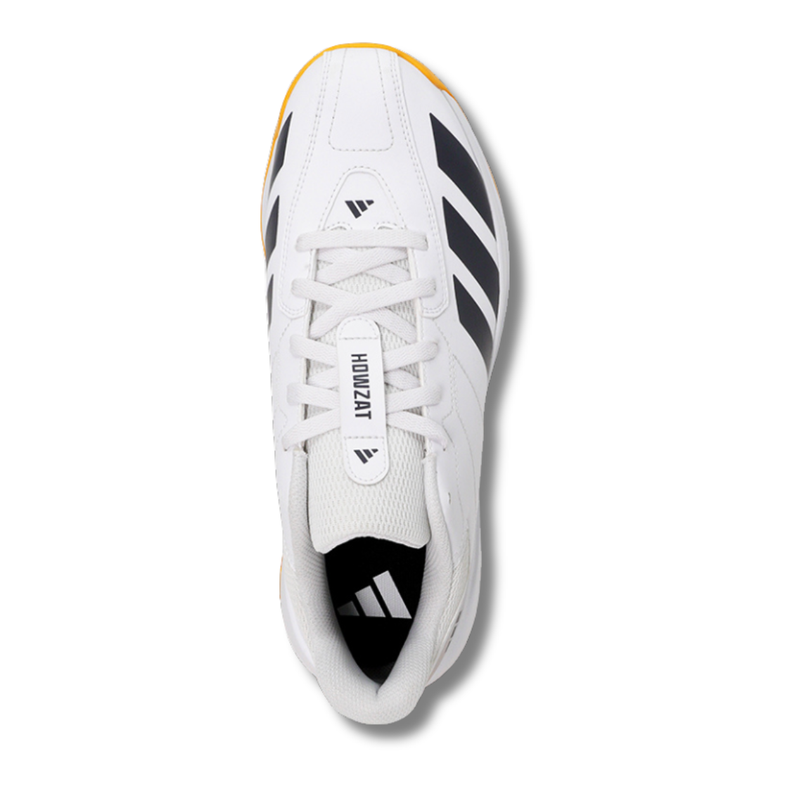 Adidas Howzat Steel Spike Cricket Shoes – Cloud White / Aurora Onix / Lucid Tangerine - 26/27