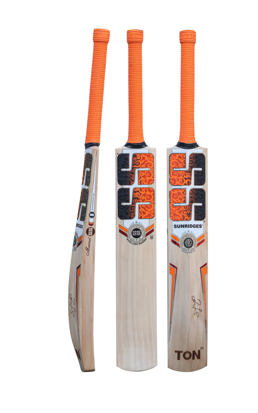 SS Ravindra Jadeja Stallion Sword English Willow Cricket Bat – Junior - 26/27