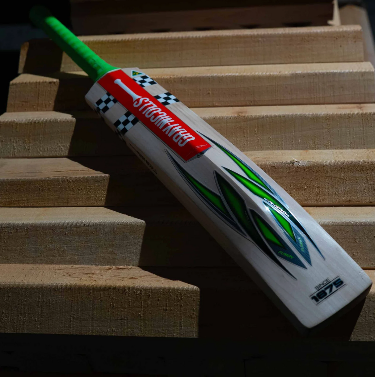 Gray Nicolls Fusion 1100 English Willow Cricket Bat – Natural – SH - 26/27