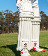 Gray Nicolls Legend Cricket Batting Leg Guards - 25/26 - Adult - RH