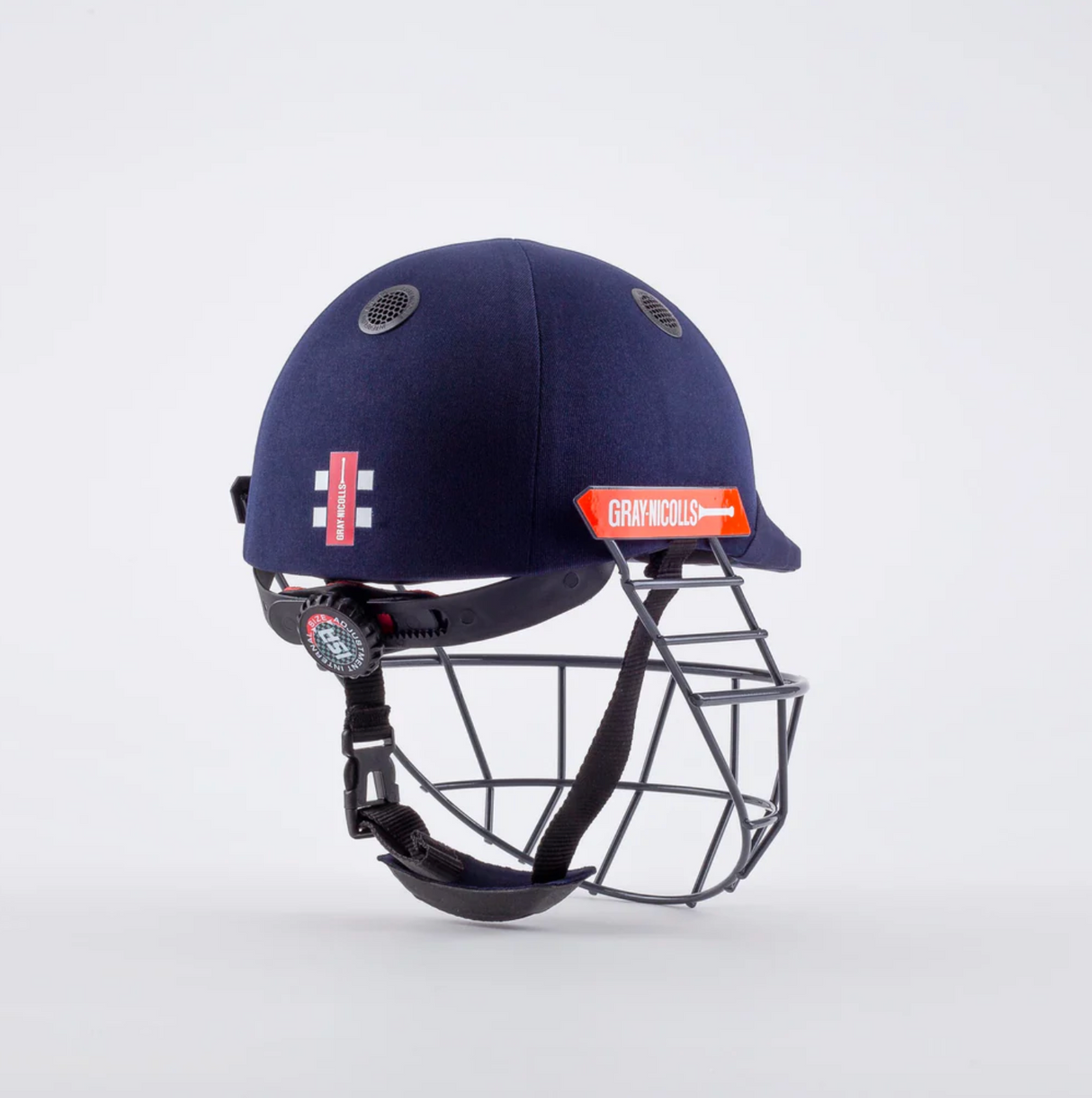 Gray Nicolls Atomic Cricket Batting Helmet - Navy - Senior - 26/27