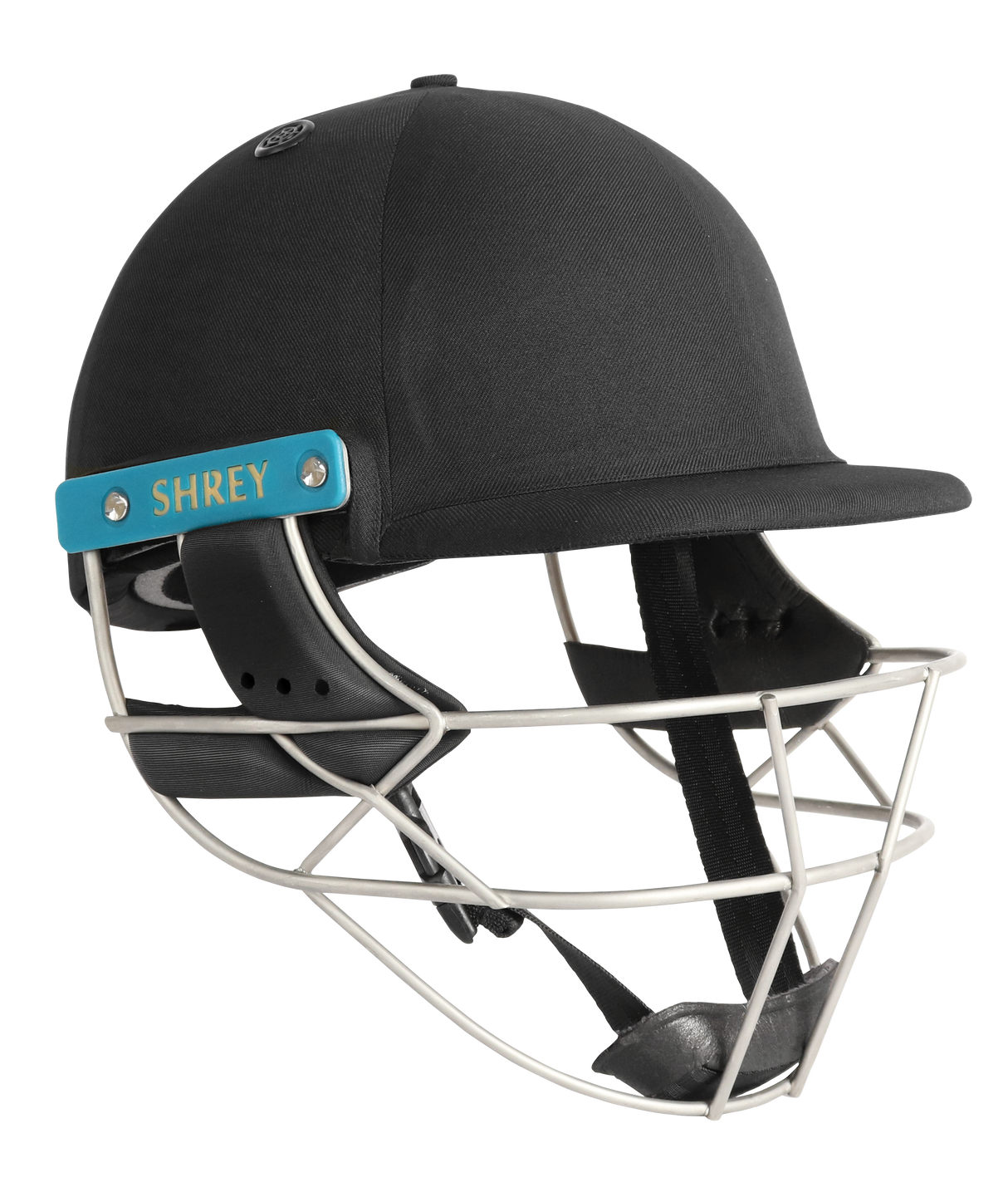 Shrey Master Class Air 2.0 Cricket Batting Helmet with Neck Guard - Stainless Steel - 26-27