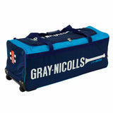 Gray Nicolls 800 Cricket Kit Bag - Wheelie - Blue -26/27