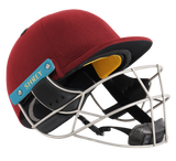 Shrey Master Class Air 2.0 Cricket Batting Helmet with Neck Guard - Stainless Steel - 26-27
