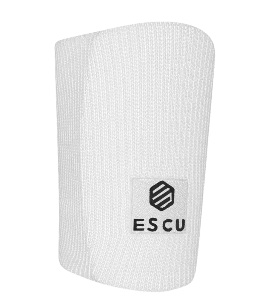 ESCU Wrist Sweatband / Wrist Guard – Junior - White