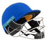 Shrey Master Class Air 2.0 Cricket Batting Helmet with Neck Guard - Stainless Steel - 26-27