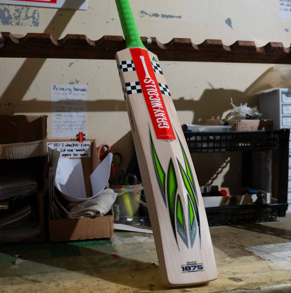 Gray Nicolls Fusion 1100 English Willow Cricket Bat – Natural – SH - 26/27