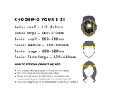 Masuri T Line Steel Custom Batting Helmet – Melville CC – Senior – 26/27