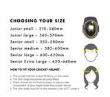 Masuri C Line Steel Cricket Batting Helmet - Senior
