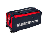 Gray Nicolls GN 700 Wheel Cricket Bag - Navy/Red - 26/27