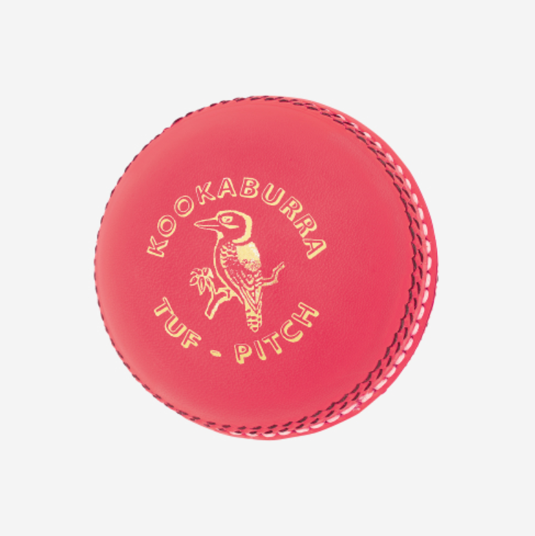 Kookaburra Tuf Pitch Cricket Ball - Pink - 156g