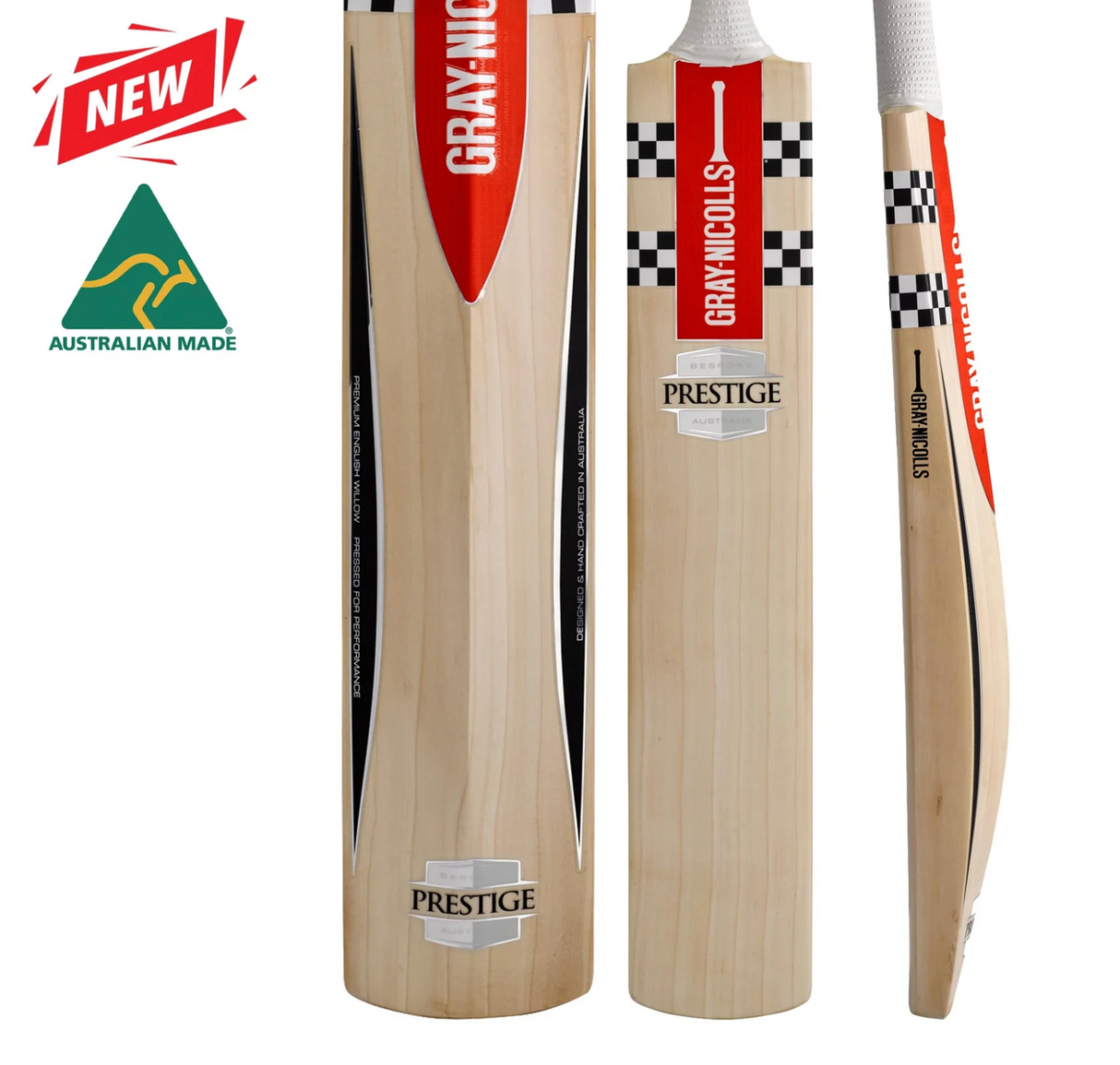 Gray Nicolls Prestige English Willow Cricket Bat - SH -25/26