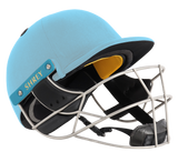 Shrey Master Class Air 2.0 Cricket Batting Helmet with Neck Guard - Stainless Steel - 26-27