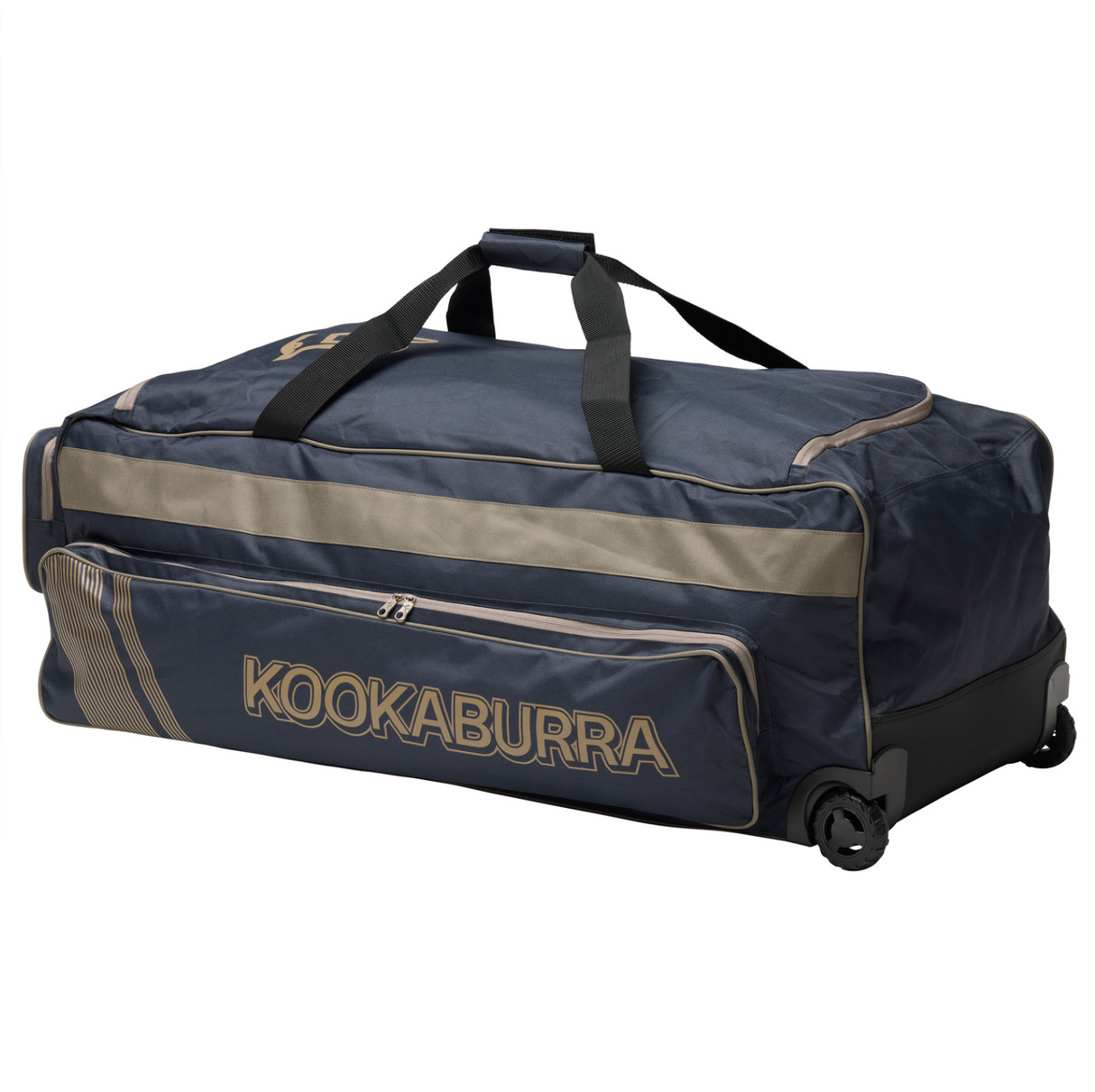 Kookaburra Pro 1.0 Cricket Wheelie Bag - Navy / Taupe -  26/27