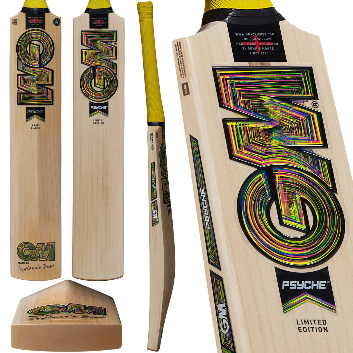GM Psyche DXM 404 English Willow Cricket Bat
