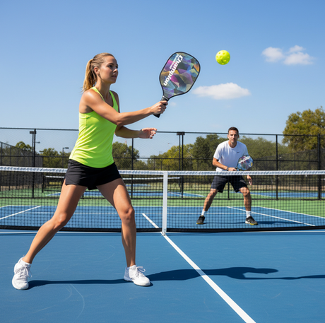E-Jet Sport Pickleball 2 Player Wooden Set – Deluxe
