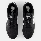 New Balance 442 Team FG V3 Men’s Football Shoes - Black with white - D Width