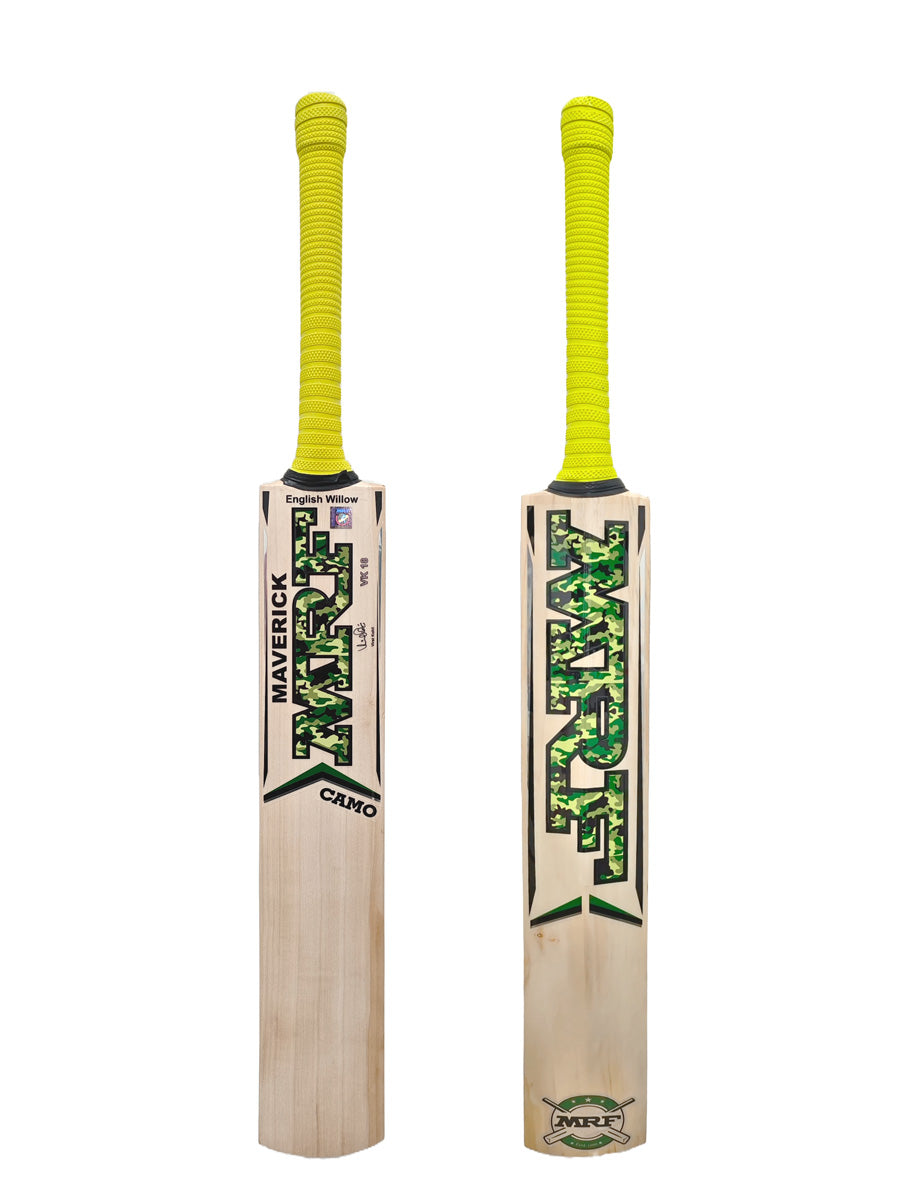 MRF Maverick Camo English Willow Cricket Bat - SH