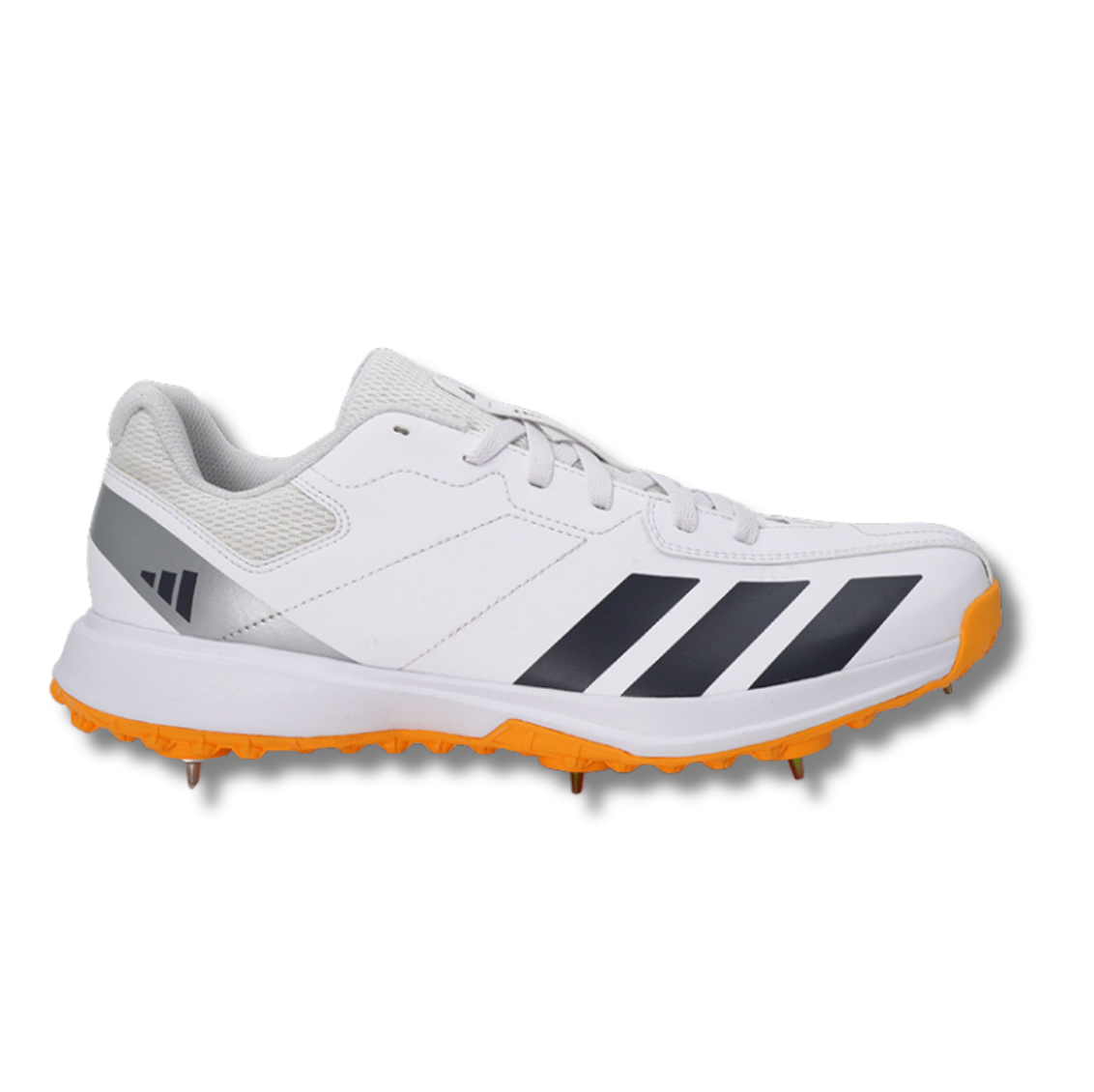 Adidas Howzat Steel Spike Cricket Shoes – Cloud White / Aurora Onix / Lucid Tangerine - 26/27