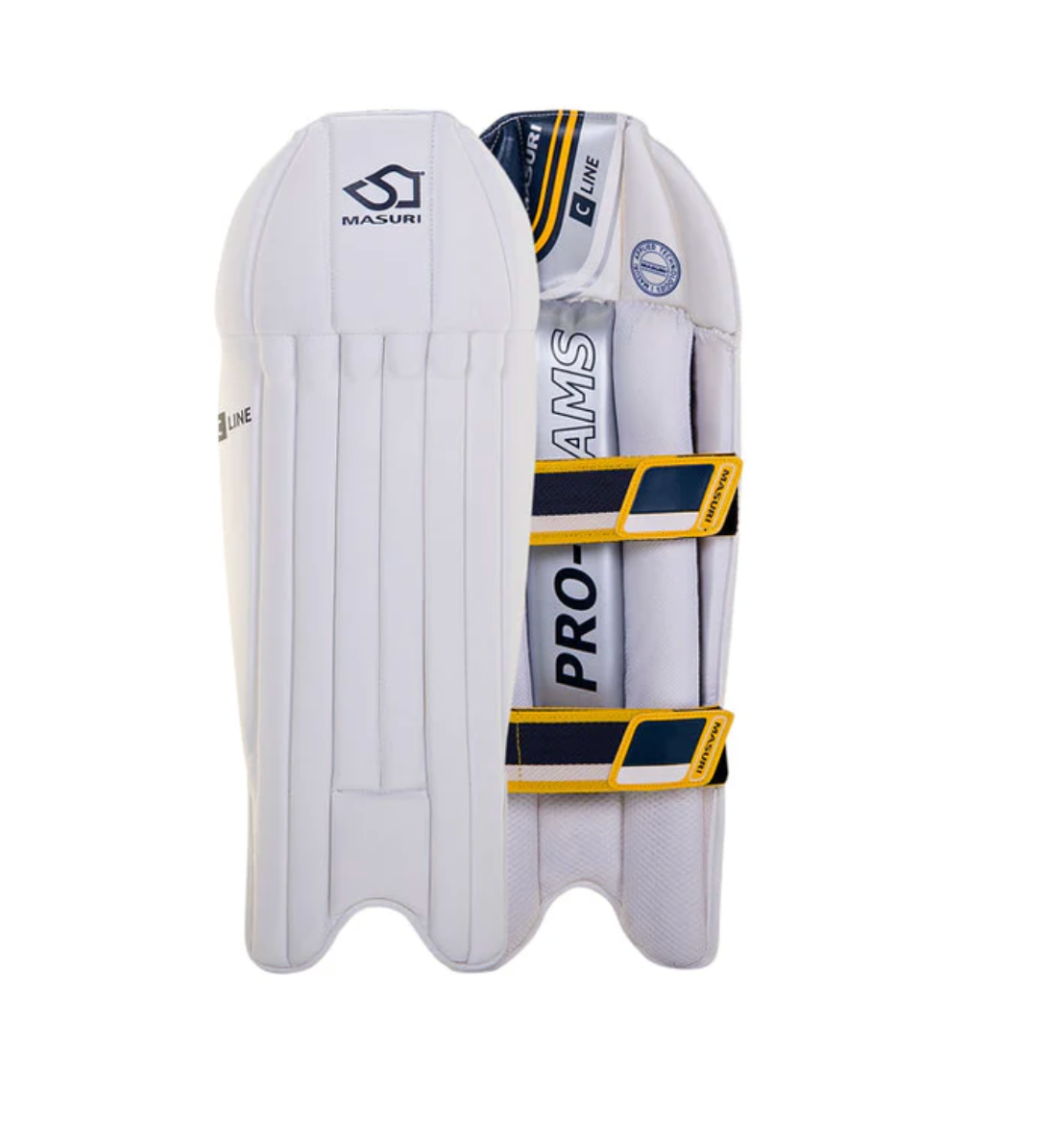 Masuri C Line Cricket Wicket Keeping Pads - Senior - 26/27