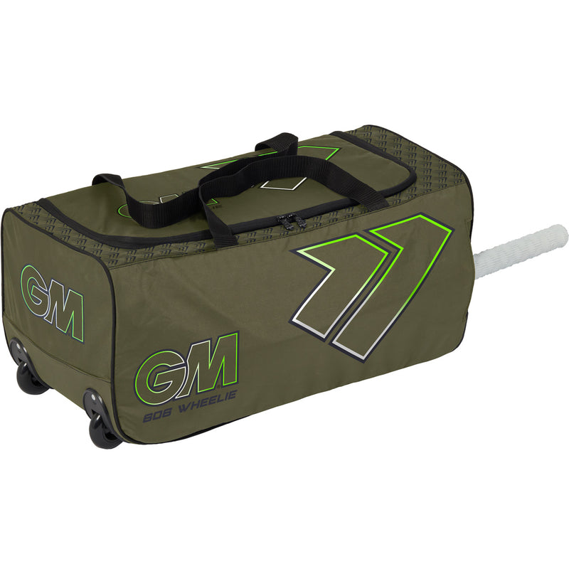 GM 606 Diamond Cricket Kit Bag - Wheelie - Khaki