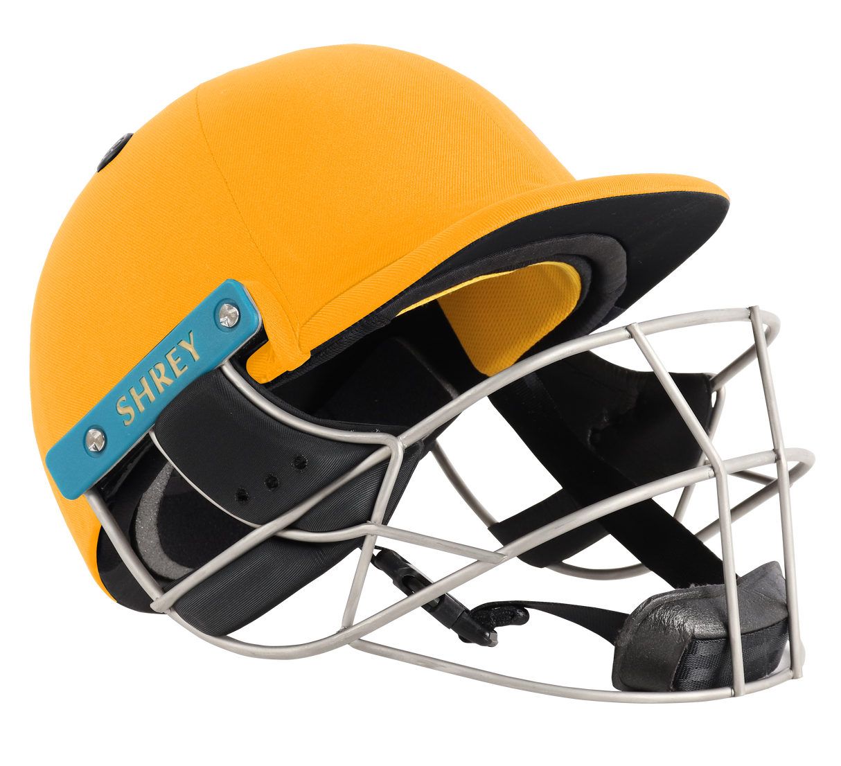 Shrey Master Class Air 2.0 Cricket Batting Helmet with Neck Guard - Stainless Steel - 26-27