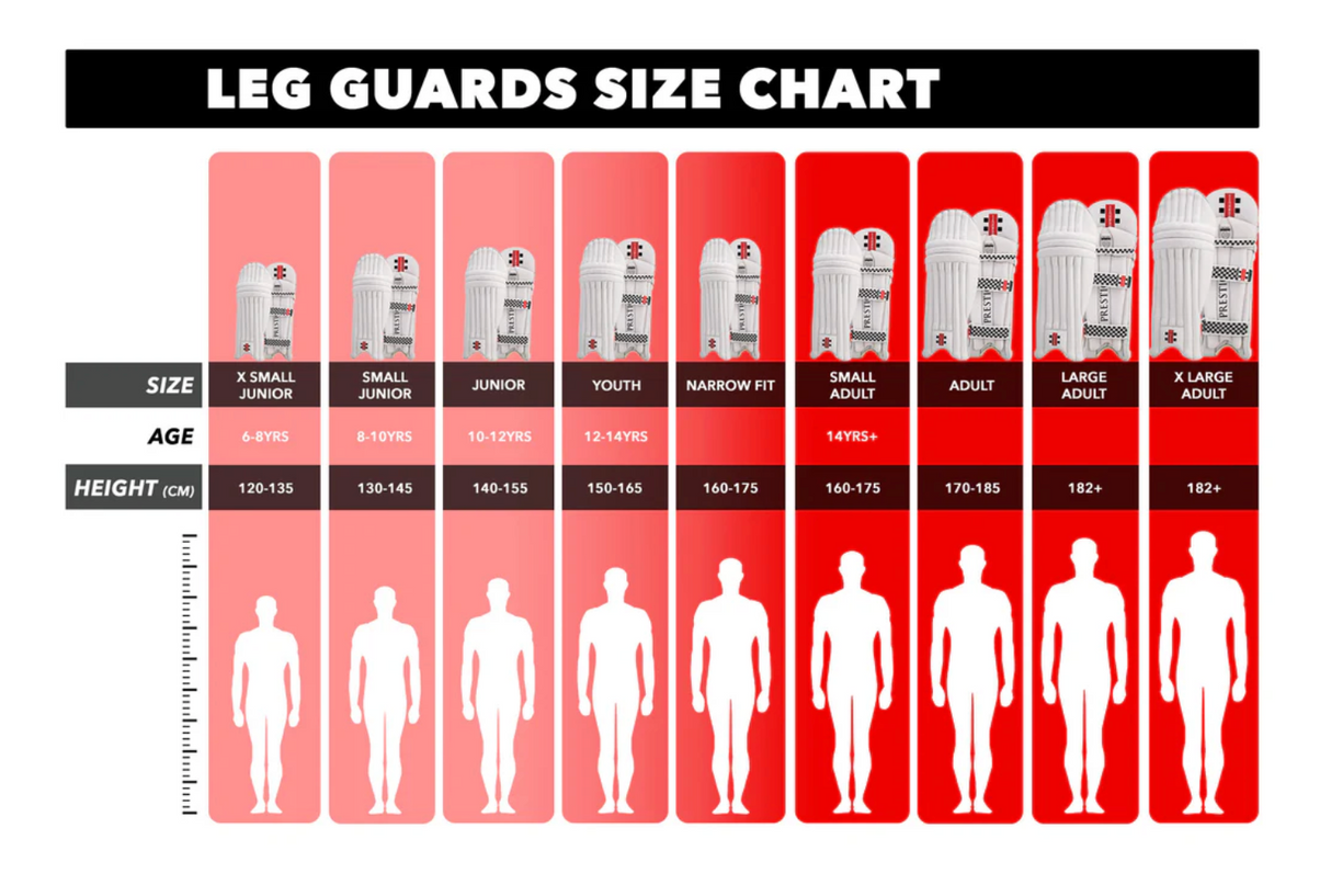 Gray Nicolls 1200 Cricket Batting Leg Guards