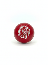 Kookaburra King Cricket Ball - Red -142g