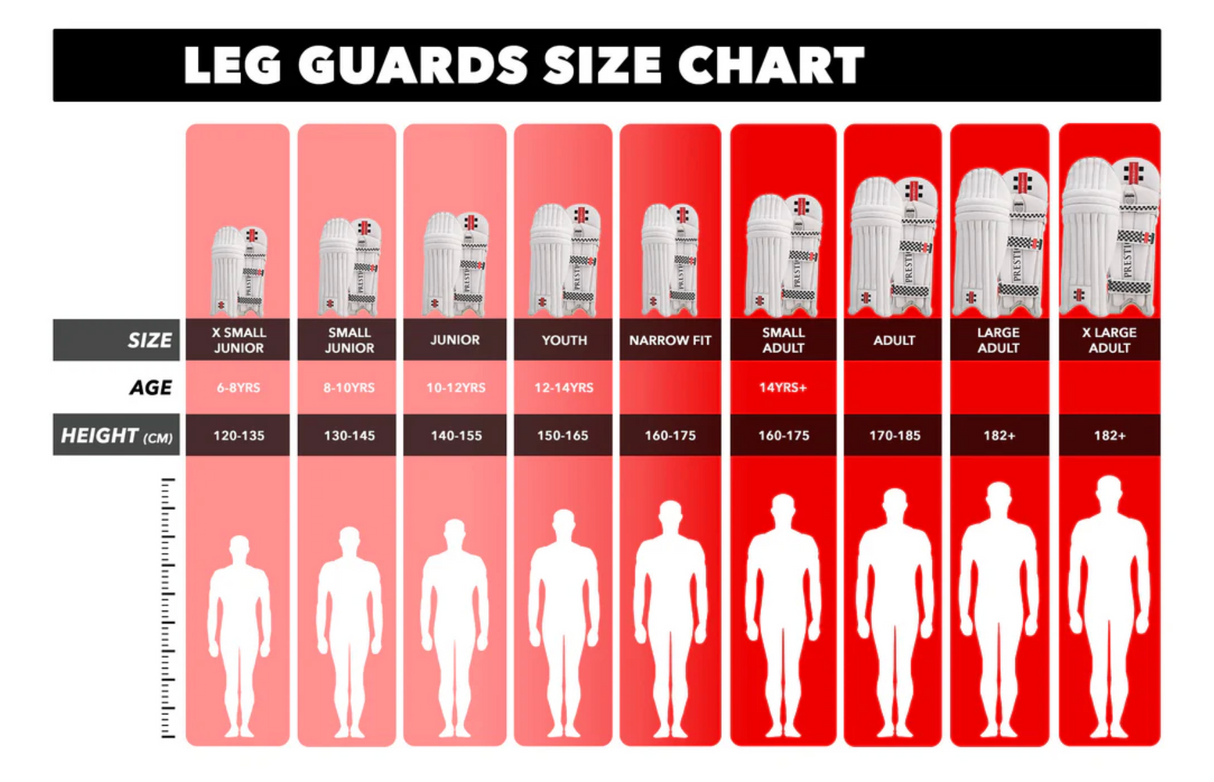 Gray Nicolls Coloured Wicket Keeping Leg Guards - 26/27