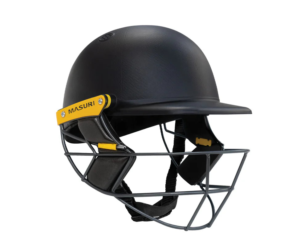 Masuri T Line Plus Steel Cricket Helmet - Navy - Senior