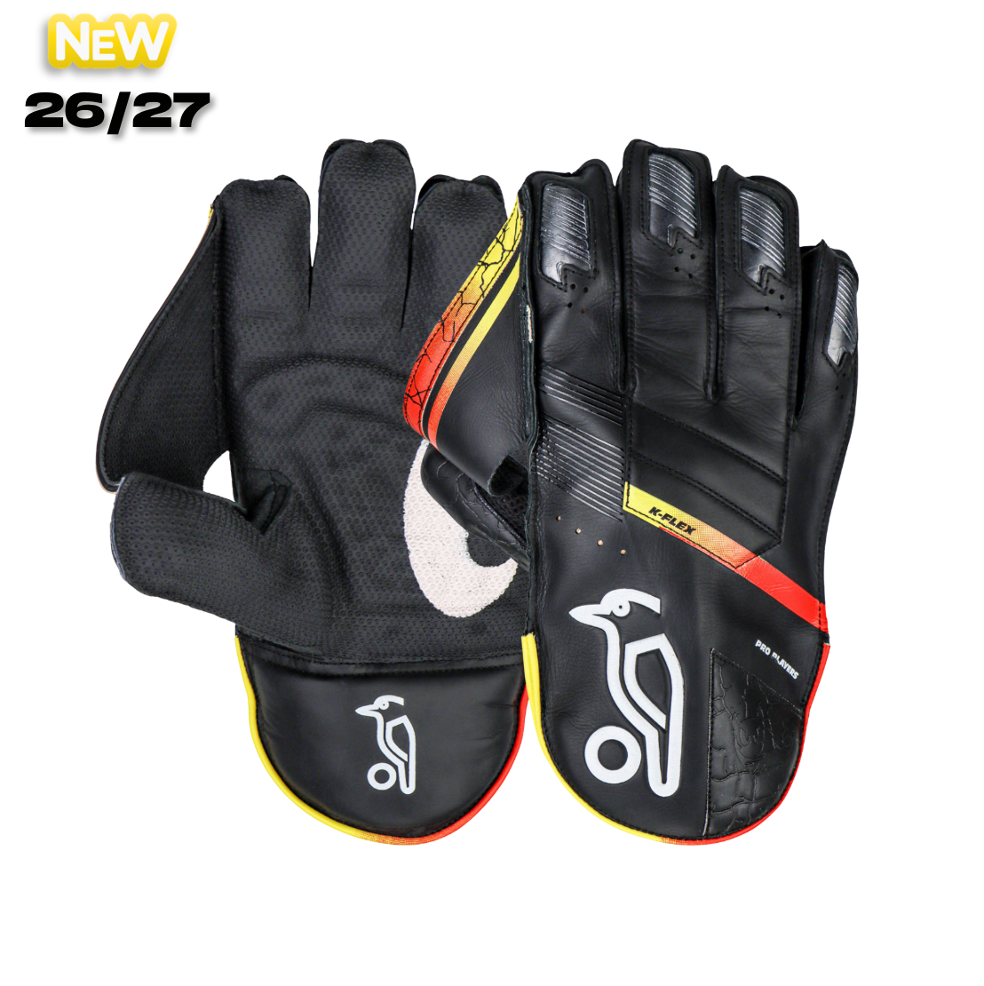 Kookaburra Diablo Pro Players Wicket Keeping Gloves - Adult - 26/27