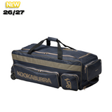 Kookaburra Pro 1.0 Cricket Wheelie Bag - Navy / Taupe -  26/27