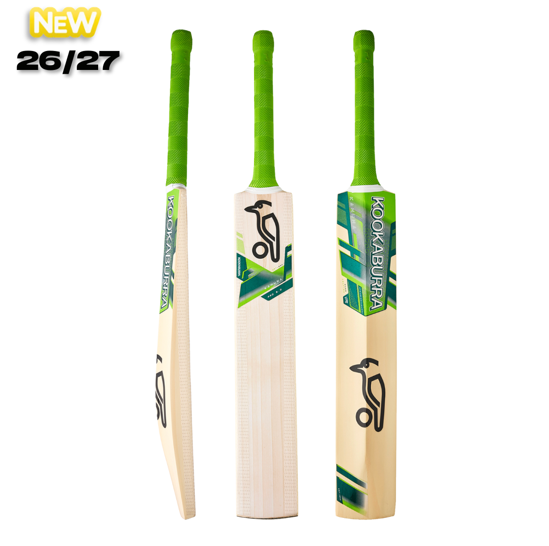 Kookaburra Kahuna Pro 9.0 Kashmir Willow Cricket Bat – Junior - 26/27