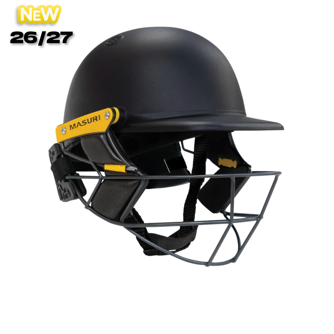 Masuri T Line Plus Steel Cricket Helmet - Senior - 26/27