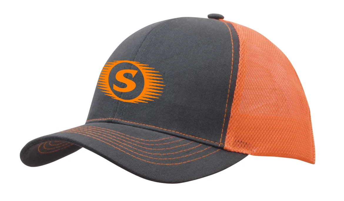 Perth Scorchers Brushed Cotton Mesh Back Cap