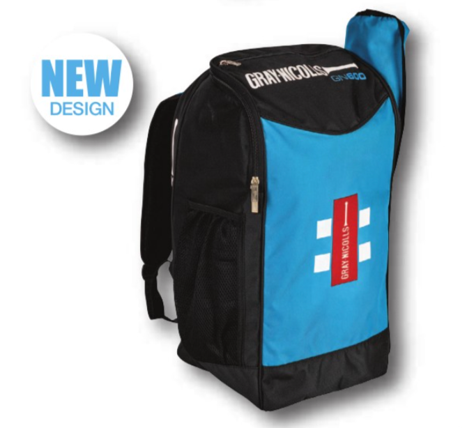 Gray Nicolls 600 Cricket Kit Bag - Duffle - Blue -26/27