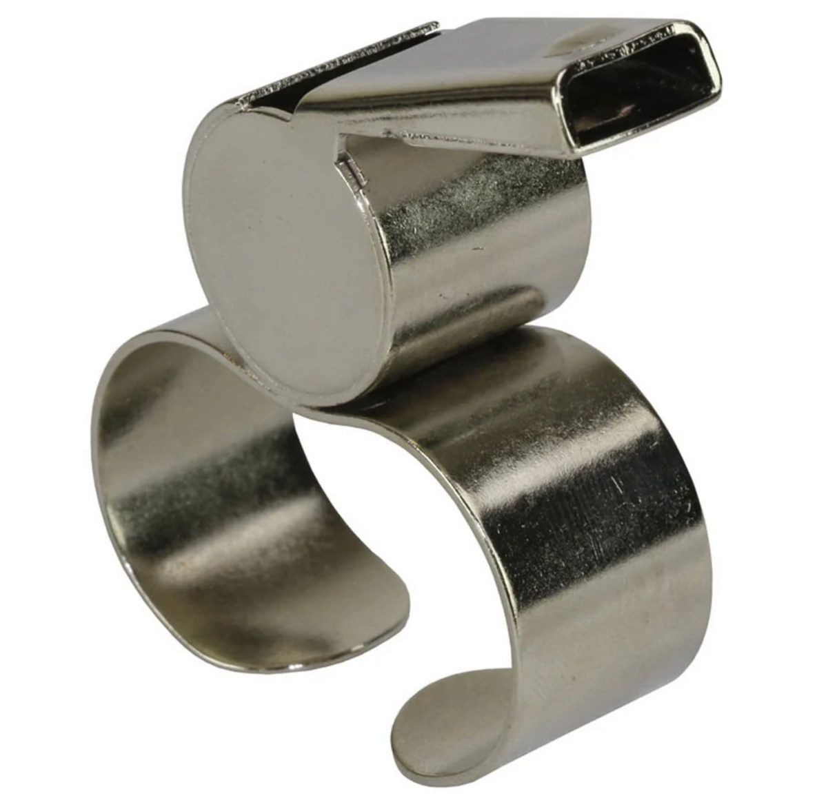 Gilbert Brass Whistle with Finger Grip
