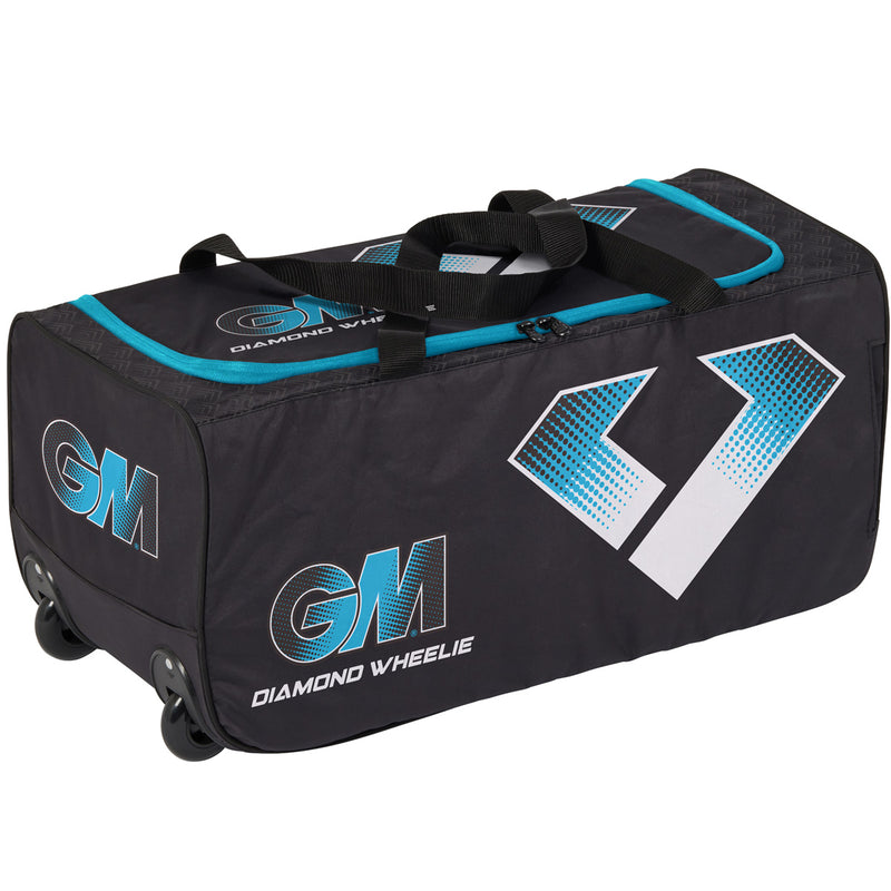 GM Diamond Cricket Kit Bag - Wheelie - 25