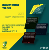 STR8BAT Pro Cricket Bat Smart Sticker V2.0 – Cricket Australia