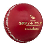 Gray Nicolls Crest Special 2 Piece Cricket Ball -  Red - 156g